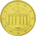 Niemcy - RFN, 10 Euro Cent, 2002, Brussels, EF(40-45), Mosiądz, KM:210