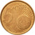 Belgia, 5 Euro Cent, 1999, Brussels, EF(40-45), Miedź platerowana stalą