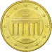 ALEMANIA - REPÚBLICA FEDERAL, 50 Euro Cent, 2002, EBC+, Latón, KM:212