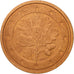 Federale Duitse Republiek, 2 Euro Cent, 2002, ZF, Copper Plated Steel, KM:208