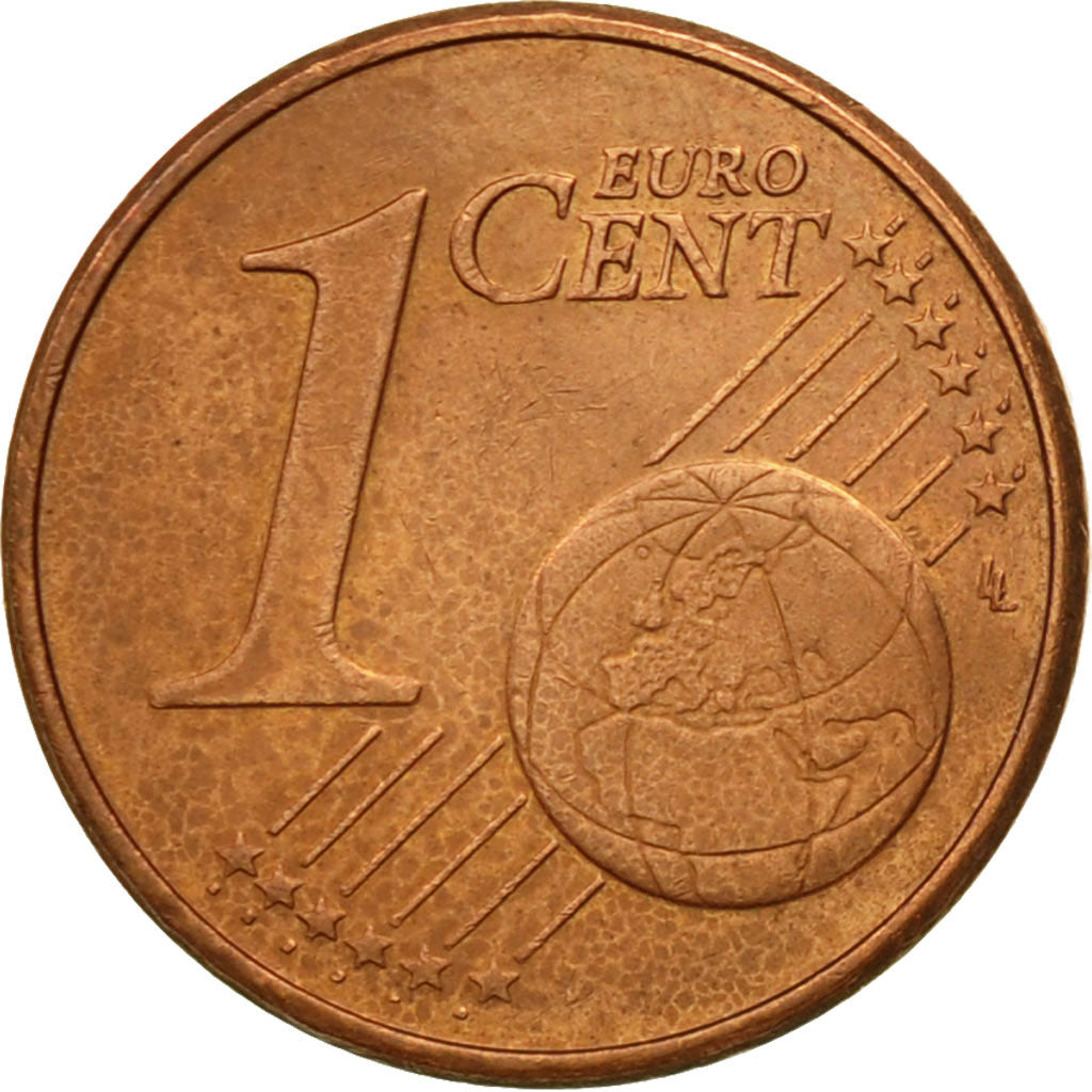 Federale Duitse Republiek, Euro Cent, 2002, ZF, Copper Plated Steel, KM:207