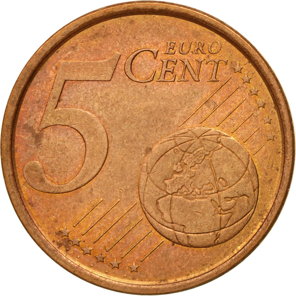 Espagne, 5 Euro Cent, 2004, TTB, Copper Plated Steel, KM:1042