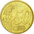 Frankrijk, 50 Euro Cent, 2001, PR+, Tin, KM:1287
