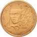 France, 2 Euro Cent, 2001, EF(40-45), Copper Plated Steel, KM:1283