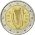 REPUBBLICA D’IRLANDA, 2 Euro, 2002, BB, Bi-metallico, KM:39