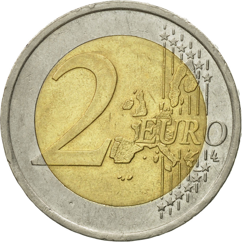 REPUBBLICA D’IRLANDA, 2 Euro, 2002, BB, Bi-metallico, KM:39