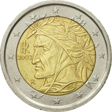Italy, 2 Euro, 2002, EF(40-45), Bi-Metallic, KM:217