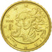 Italy, 10 Euro Cent, 2002, AU(50-53), Brass, KM:213