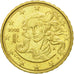 Italië, 10 Euro Cent, 2002, ZF+, Tin, KM:213