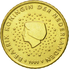 Pays-Bas, 50 Euro Cent, 1999, TTB+, Laiton, KM:239