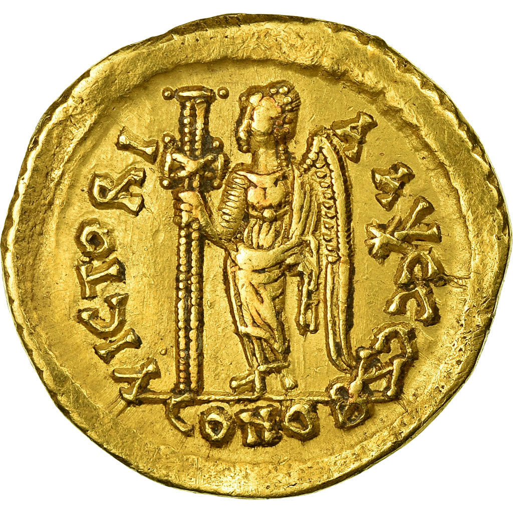 Coin, Solidus, Constantinople, AU(55-58), Gold