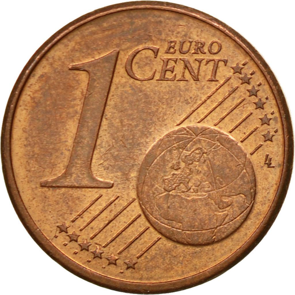 Netherlands, Euro Cent, 2001, EF(40-45), Copper Plated Steel, KM:234