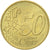 Luxembourg, 50 Euro Cent, 2002, AU(50-53), Brass, KM:80