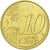 Luxemburgo, 10 Euro Cent, 2007, MBC, Latón, KM:89