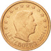 Luxemburg, 2 Euro Cent, 2006, SS+, Copper Plated Steel, KM:76