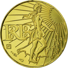Moneta, Francia, 100 Euro, 2008, FDC, Oro