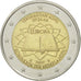 Netherlands, 2 Euro, Traité de Rome 50 ans, 2007, EF(40-45), Bi-Metallic