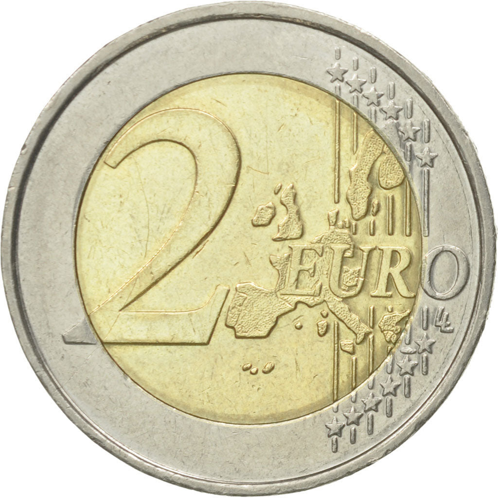 Belgium, 2 Euro, Schengen Agreement, 2005, EF(40-45), Bi-Metallic, KM:240