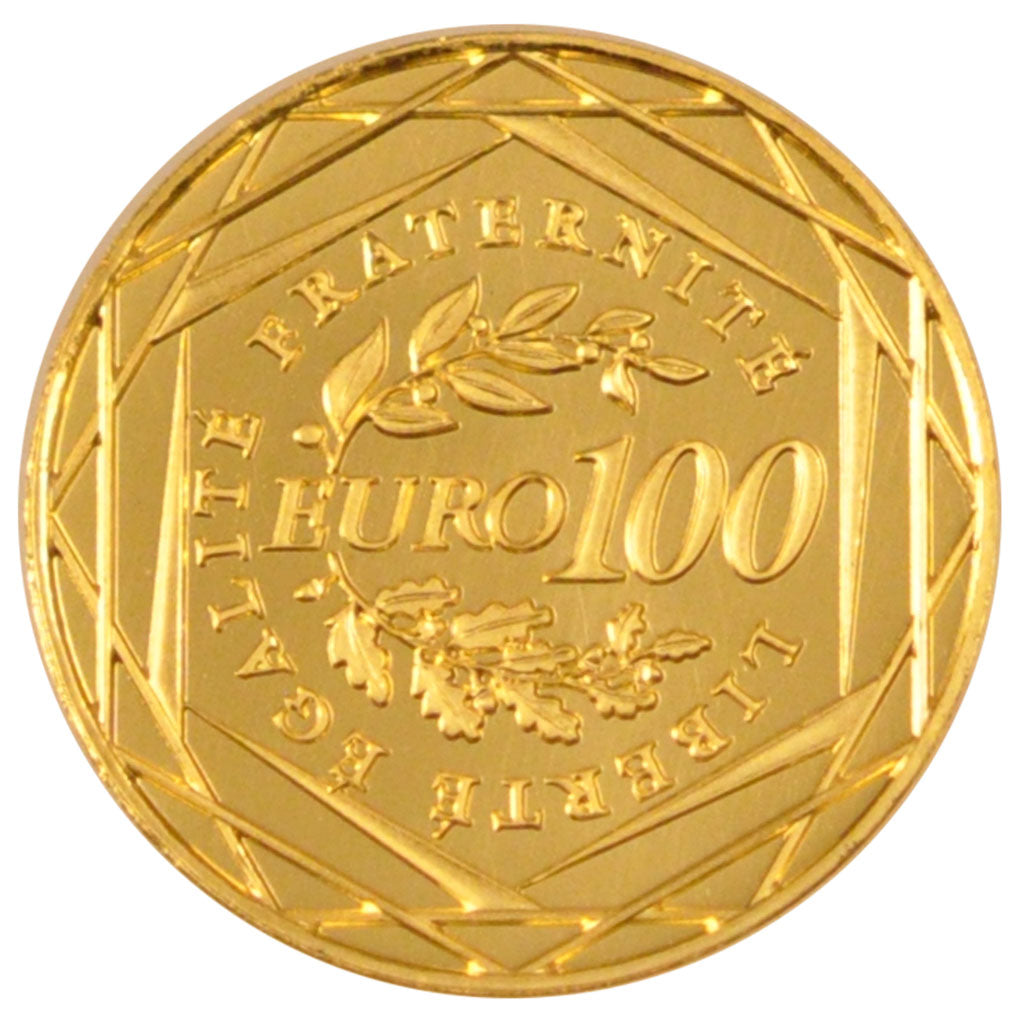 France, 100 Euros, MS(65-70), Gold, 3.10
