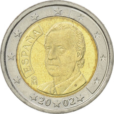 Spagna, 2 Euro, 2002, SPL, Bi-metallico, KM:1047