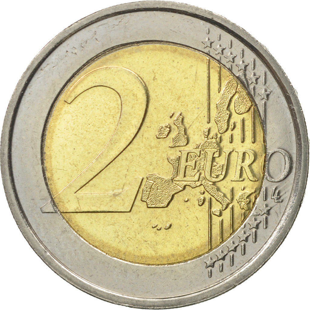 Spagna, 2 Euro, 2002, SPL, Bi-metallico, KM:1047
