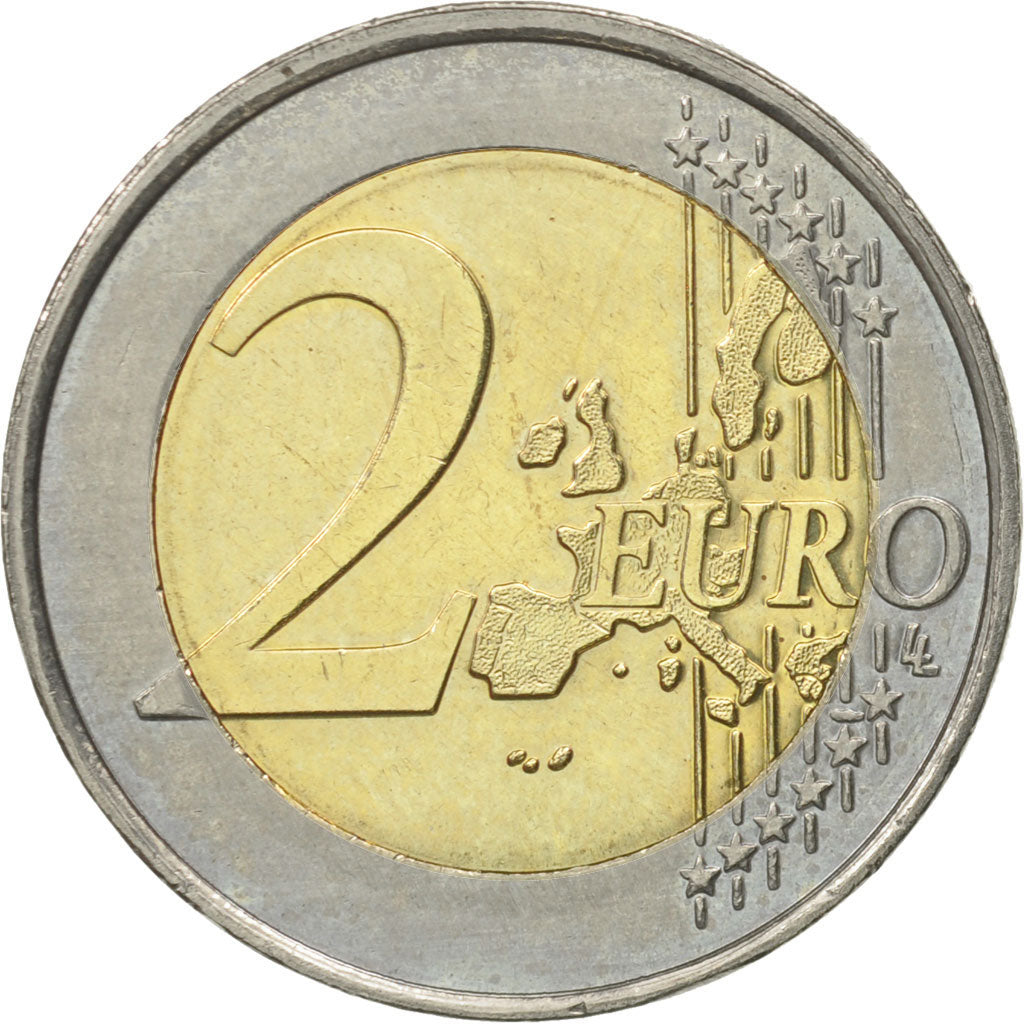 Belgium, 2 Euro, Schengen Agreement, 2005, MS(60-62), Bi-Metallic, KM:240