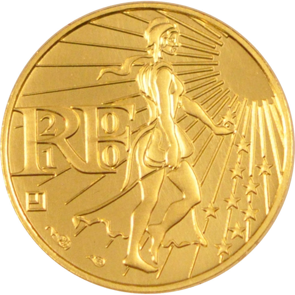 Coin, France, 100 Euro, 2010, MS(65-70), Gold, KM:1536