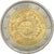 Frankrijk, 2 Euro, 10 Jahre Euro, 2012, PR+, Bi-Metallic, KM:1846