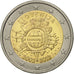 Slovenië, 2 Euro, 10 ans de l'Euro, 2012, PR+, Bi-Metallic, KM:107