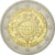 Niemcy - RFN, 2 Euro, 10 ans de l'Euro, 2012, MS(60-62), Bimetaliczny, KM:306