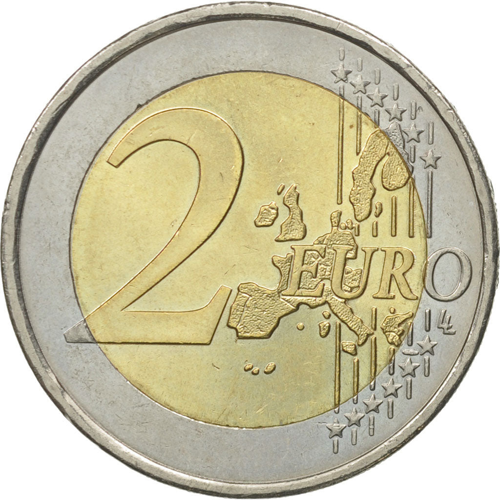 Greece, 2 Euro, 2004 Olympics, 2004, MS(60-62), Bi-Metallic, KM:209