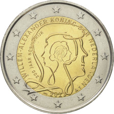 Holandia, 2 Euro, 2013, Utrecht, MS(63), Bimetaliczny, KM:272