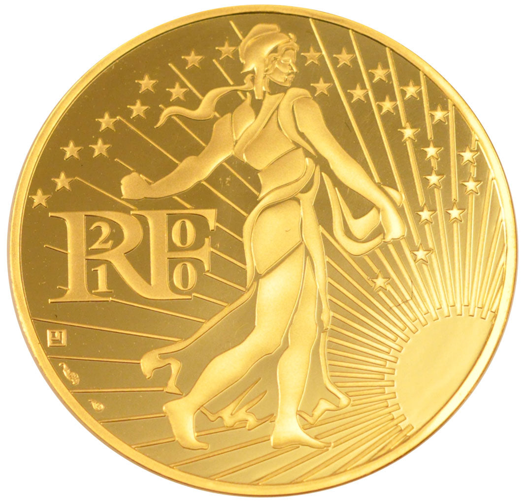 Francia, 500 Euro, 2010, FDC, Oro, KM:1642