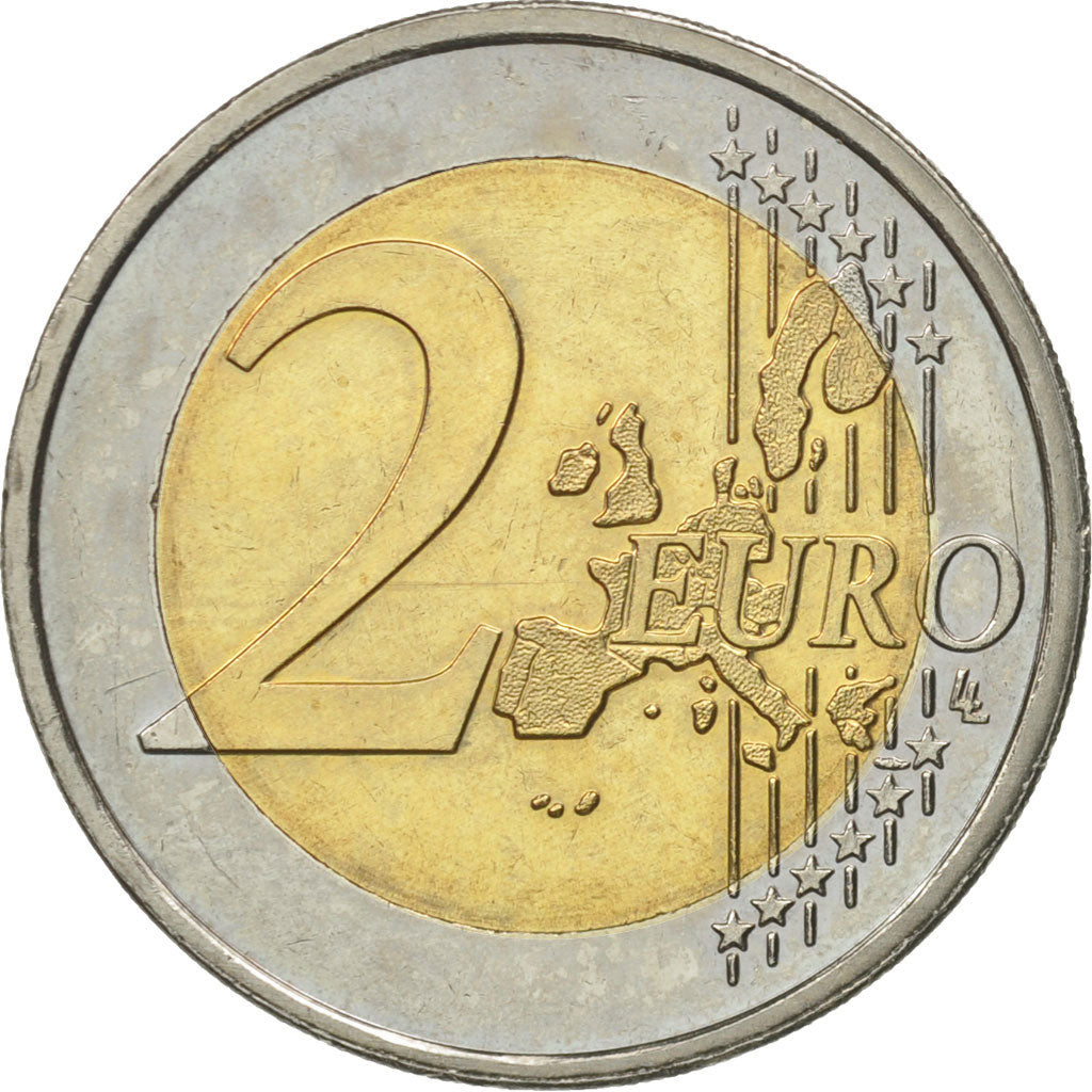 Holandia, 2 Euro, 2002, Utrecht, EF(40-45), Bimetaliczny, KM:241