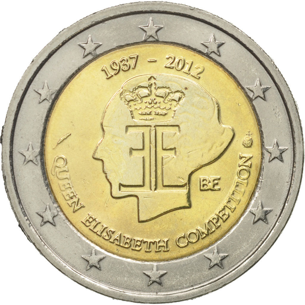 Belgium, 2 Euro, 2012, EF(40-45), Bi-Metallic, KM:317