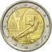Italia, 2 Euro, Torino Winter Olympics, 2006, BB+, Bi-metallico, KM:246