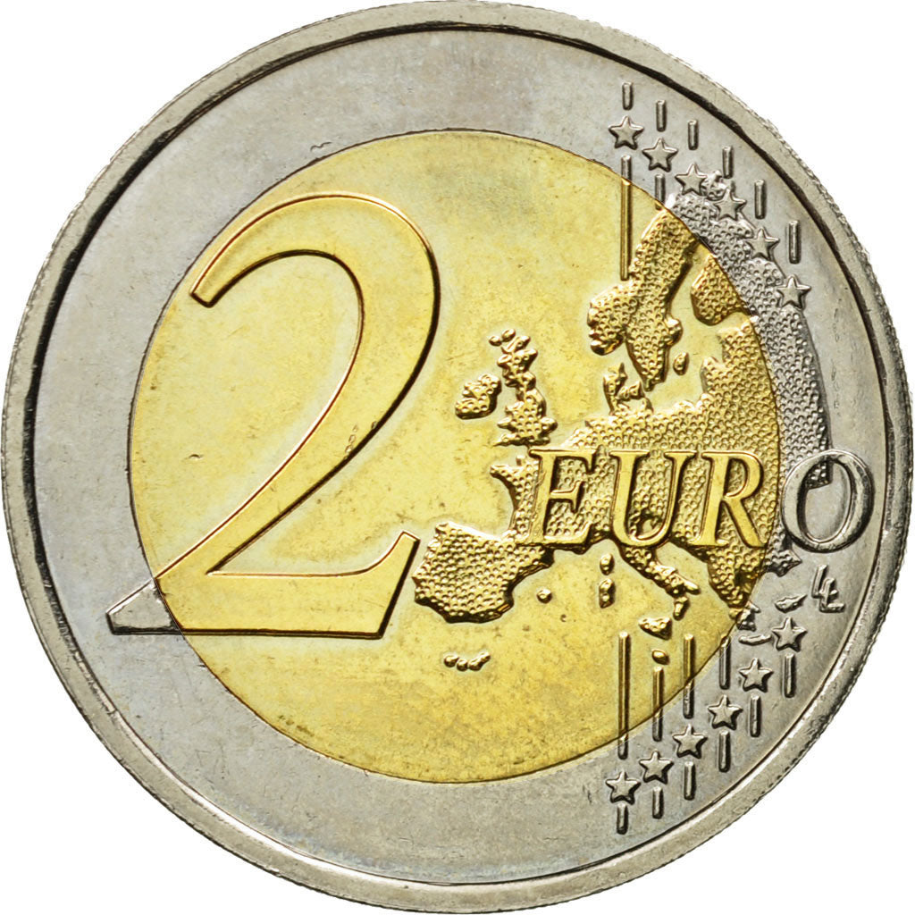 Luxembourg, 2 Euro, 2007, EF(40-45), Bi-Metallic, KM:95