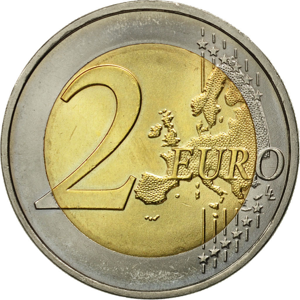 GERMANY - FEDERAL REPUBLIC, 2 Euro, 2007, MS(60-62), Bi-Metallic, KM:260