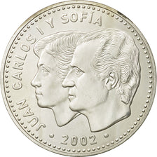 Espagne, 12 Euro, Spanish European Union Presidency, 2002, SPL, Argent, KM:1049