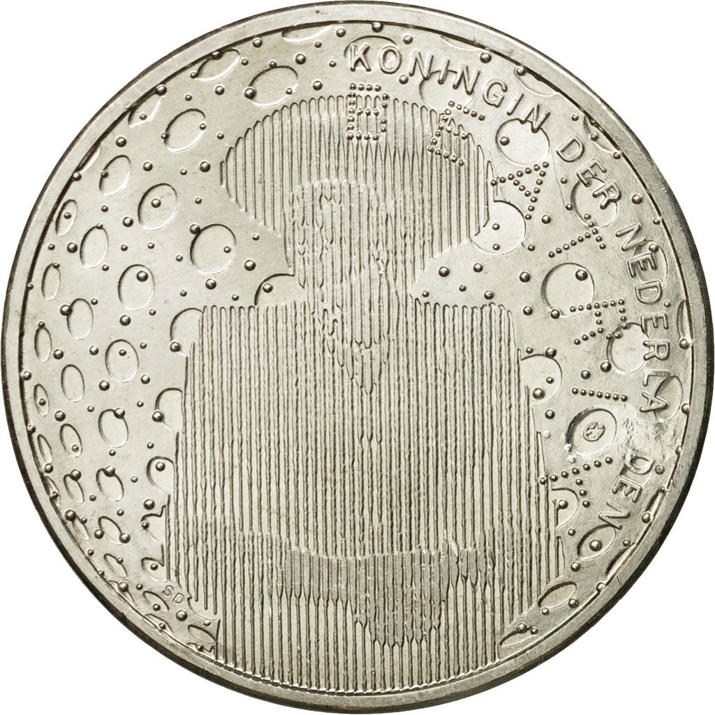 Netherlands, 5 Euro, 60th Anniversary of Liberation, 2005, MS(63), Silver