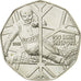 Austria, 5 Euro, Centennial of Sport Skiing, 2005, MS(63), Silver, KM:3117