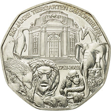 Autriche, 5 Euro, Schoenbrunn Zoo, 2002, SPL, Argent, KM:3091