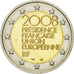 Frankreich, 2 Euro, European Union Presidency, 2008, UNZ, Bi-Metallic, KM:1459