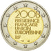 Frankrijk, 2 Euro, European Union Presidency, 2008, UNC-, Bi-Metallic, KM:1459