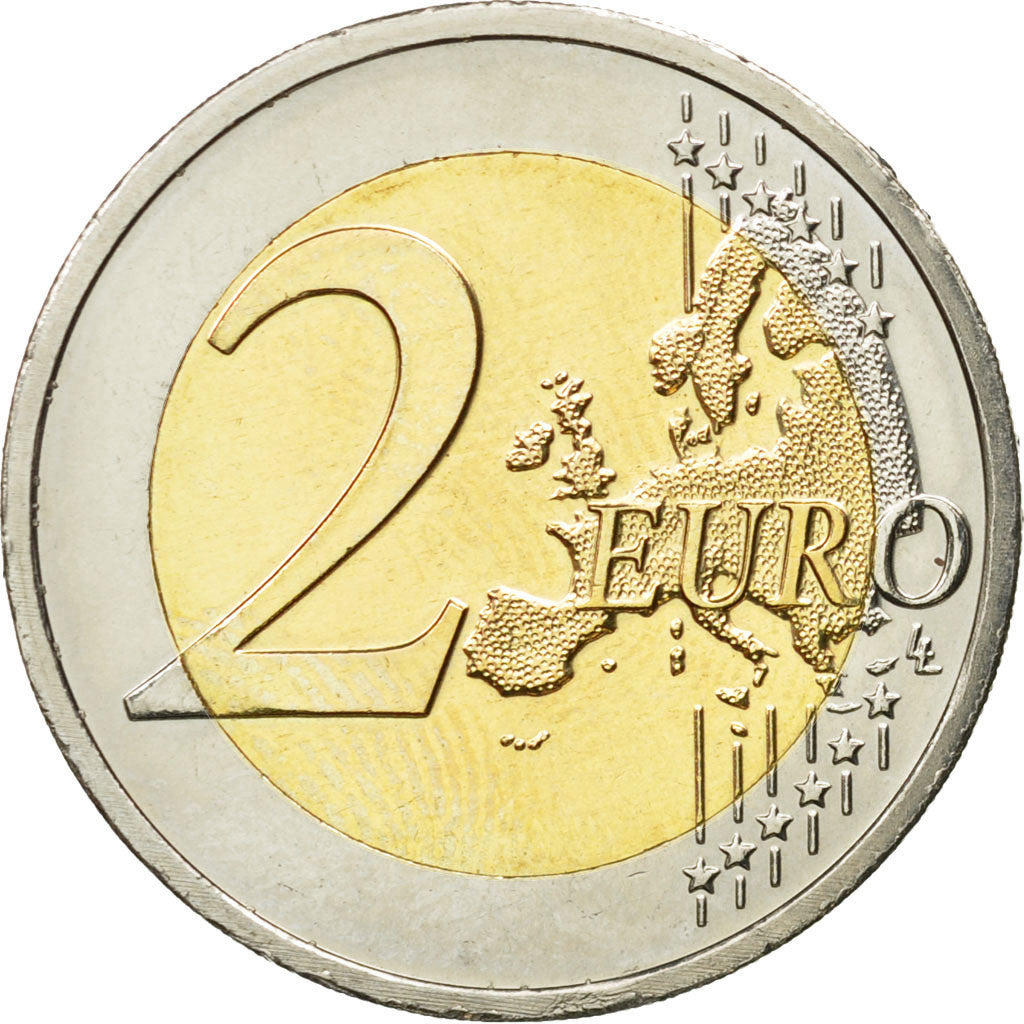 Netherlands, 2 Euro, 2011, MS(60-62), Bi-Metallic, KM:298