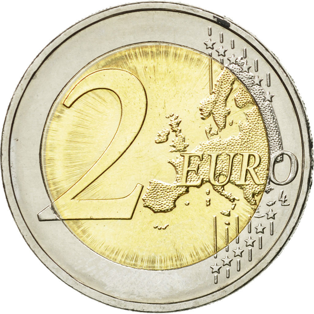 GERMANY - FEDERAL REPUBLIC, 2 Euro, Bavaria, Neuschwanstein Castle, 2012