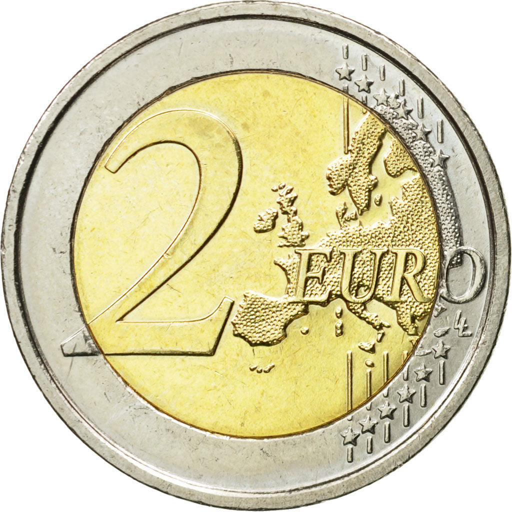 Belgio, 2 Euro, Louis Braille, 200th Anniversary of Birth, 2009, SPL-