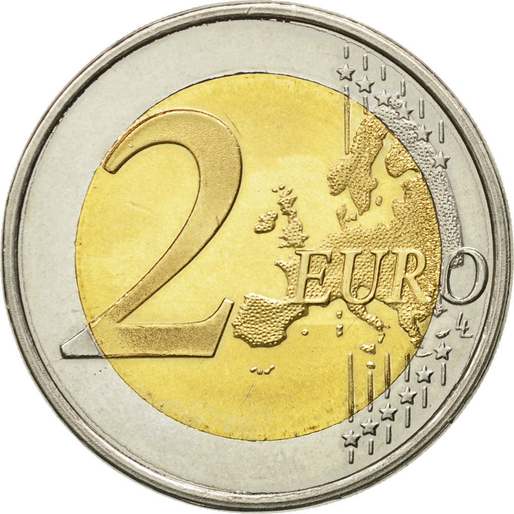 Finland, 2 Euro, 90th Anniversary of Independence, 2007, MS(63), Bi-Metallic