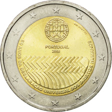 Portugal, 2 Euro, Declaration of Human Rights, 60th Anniversary, 2008