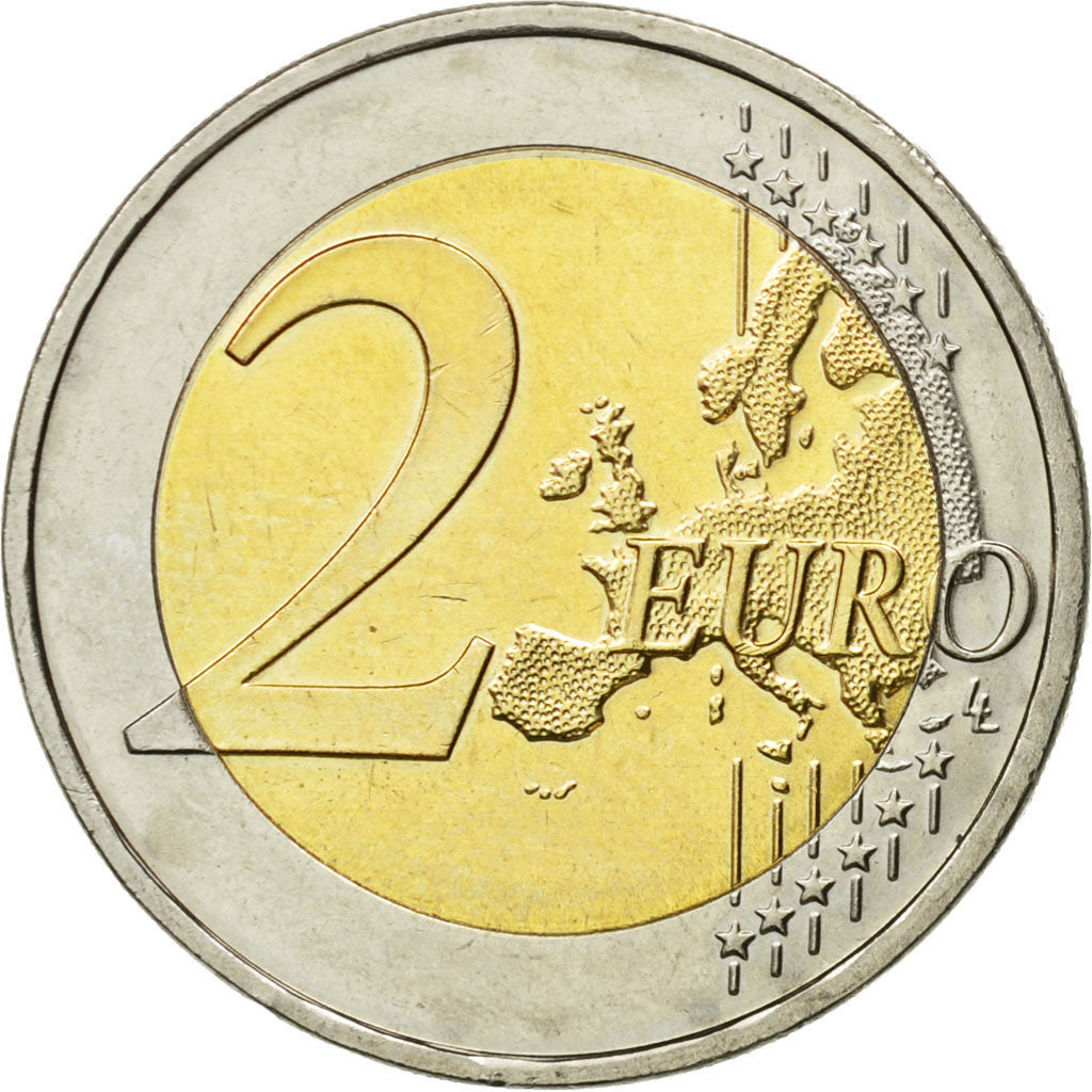 GERMANY - FEDERAL REPUBLIC, 2 Euro, 2008, EF(40-45), Bi-Metallic, KM:258